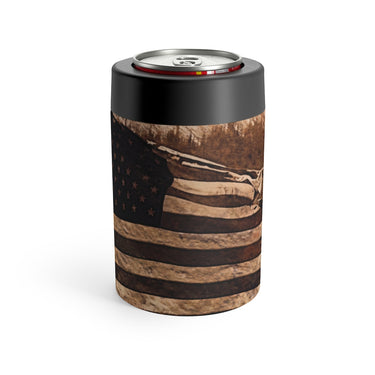 Vintage Flag Can Holder